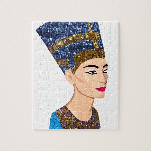egyptian Queen nefertiti Pussel (Vertikal)