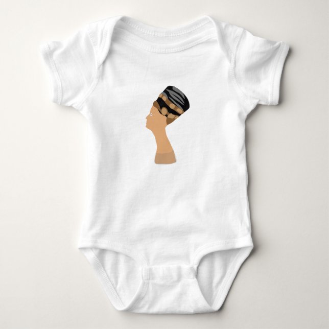 Egyptian Queen Nefertiti T Shirt (Framsida)