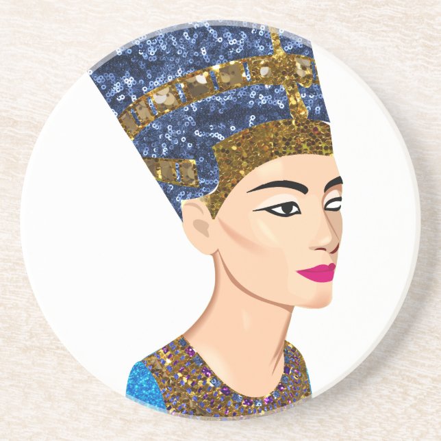 egyptian Queen nefertiti Underlägg (Framsidan)