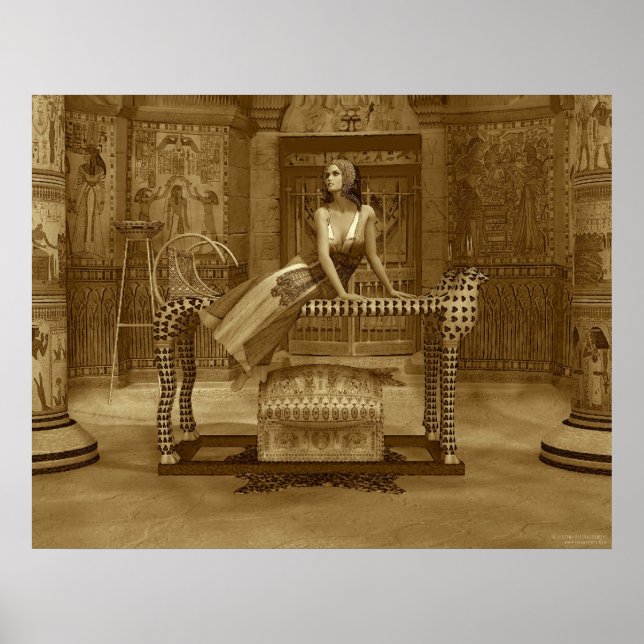 Egyptian Queen Poster (Framsidan)