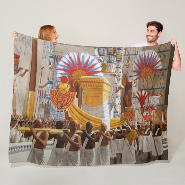 EGYPTIAN RITUAL FLEECEFILT (På plats)