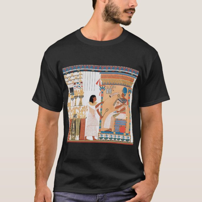 Egyptian Royal Design T-Shirt (Framsida)