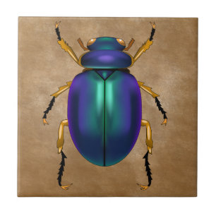 Egyptian Sands Scarab Beetle Kakelplatta
