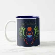 Egyptian Scarab Beetle. Klassisk antikisk Egypten