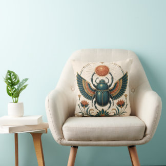 Egyptian Scarab Kudde