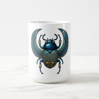 Egyptian Scarab Symbol - Scarab Pharaonic Design  Kaffemugg