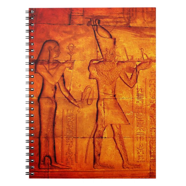 Egyptian Scene Anteckningsbok (Framsidan)