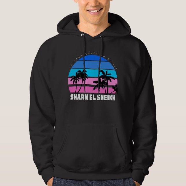 Egyptian Sharm El Shiekh T Shirt Hoodie (Framsida)