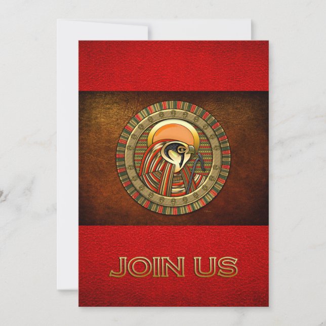 Egyptian Sol gud Ra (Framsida)