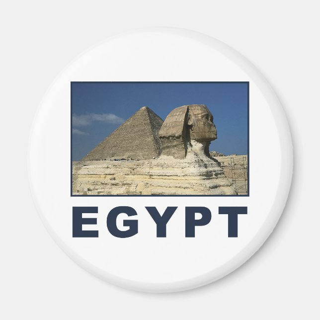 Egyptian Sphinx Magnet (Framsidan)