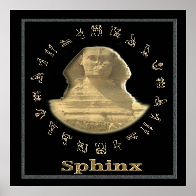 Egyptian Sphinx poster (Framsidan)