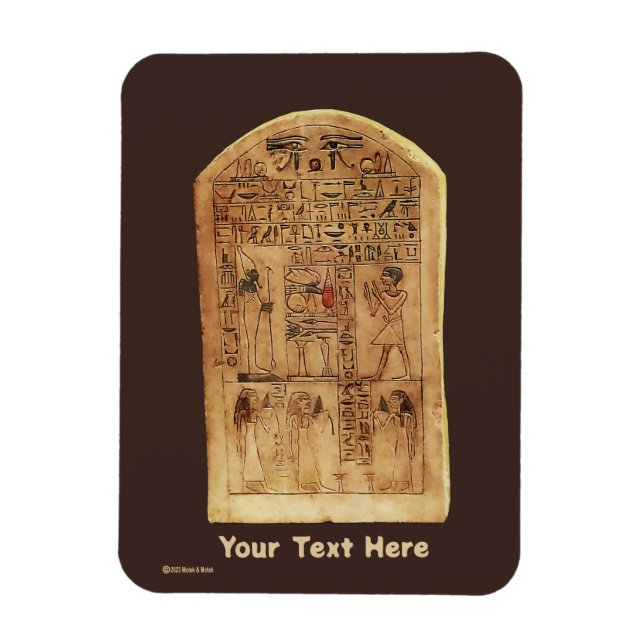 Egyptian Stele Magnet (Vertikal)