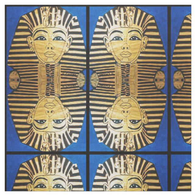 Egyptian Stil Cotton Fabric Tyg (Provkarta)