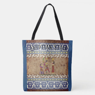 Egyptian Stil Tote Tygkasse