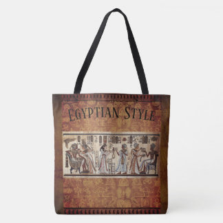 Egyptian Stil Tote Tygkasse