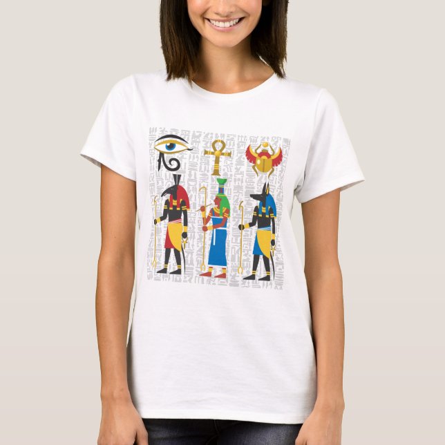 Egyptian Symbols T-Shirt (Framsida)