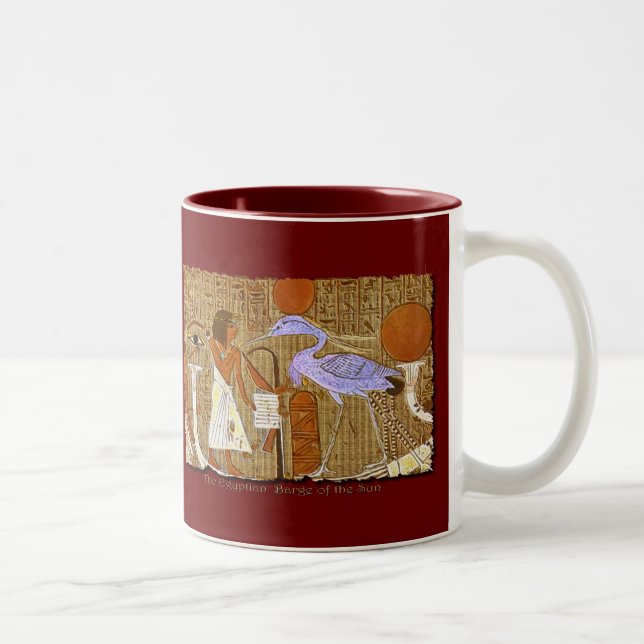 EGYPTIAN-TEKNISK Egypten Art Mugg (Höger)