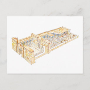 Egyptian Temple Vykort