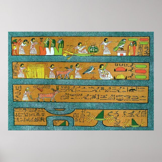 Egyptian Wall Art Poster (Framsidan)