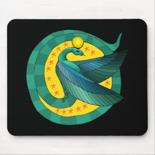 Egyptian Winged Serpent Mousepad Musmatta