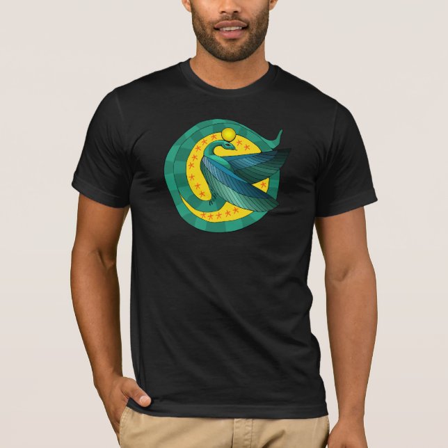 Egyptian Winged Serpent T-Shirt (Framsida)