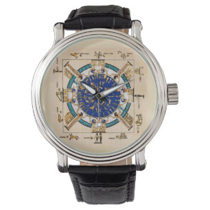 EGYPTIAN ZODIAC STIL 2 WRIST WATCH ARMBANDSUR