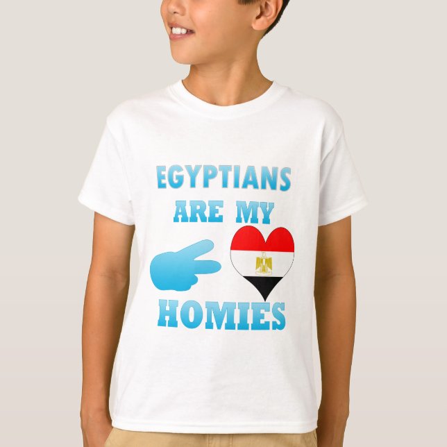 Egyptier är min Homies T Shirt (Framsida)