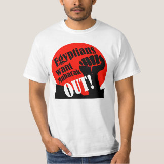 Egyptier önskar Mubarak UT! Tee Shirt