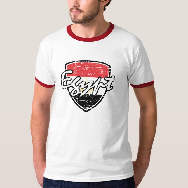 Egyptier skyddar t-shirt (Framsida)