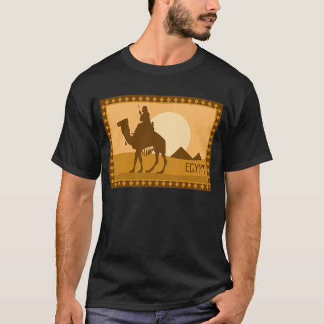 Egyptisk affisch t-shirt (Framsida)