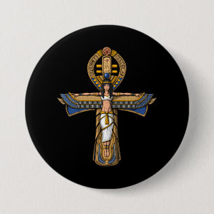 Egyptisk Ankh Knapp