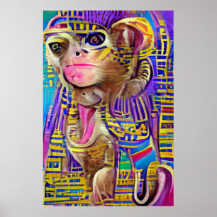 Egyptisk apa poster
