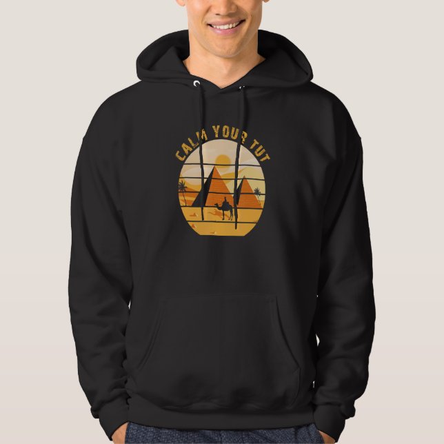 Egyptisk arkeologi 2 hoodie (Framsida)