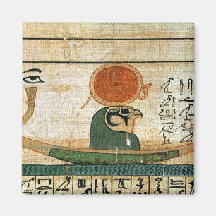 Egyptisk begravnings- papyrus magnet
