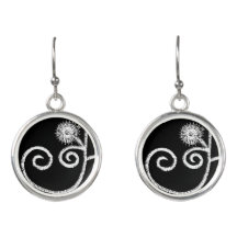 Egyptisk Blommigt Design