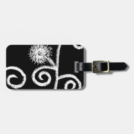 Egyptisk blomsterdesign bagagebricka