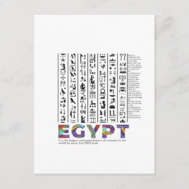 Egyptisk civilisation vykort