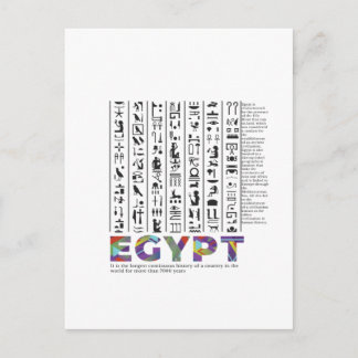 Egyptisk civilisation vykort
