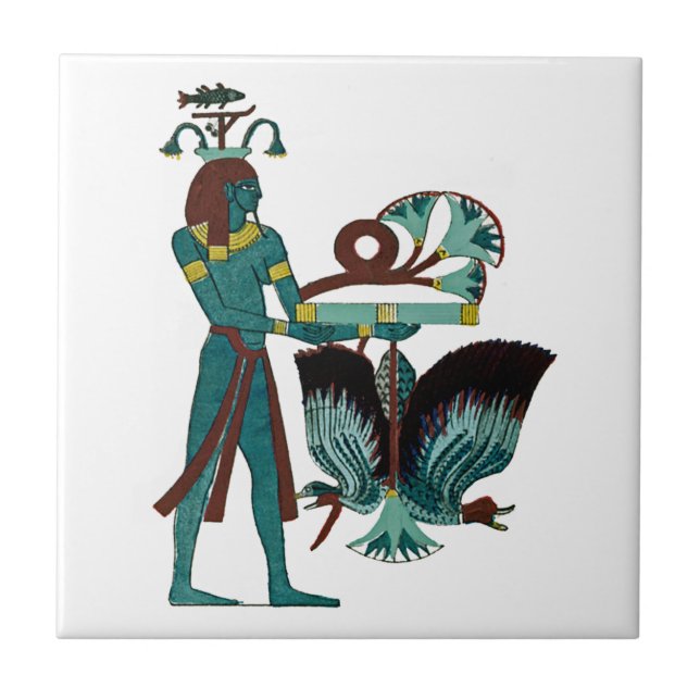 Egyptisk design #5 på Emporio Moffa Kakelplatta (Framsidan)