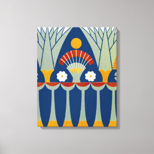 Egyptisk design #7 på Emporio Moffa Canvastryck
