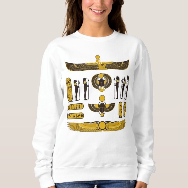 Egyptisk design t shirt (Framsida)