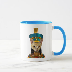 Egyptisk drottning Cat Mugg