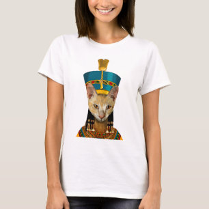 Egyptisk drottning Cat Tee Shirt