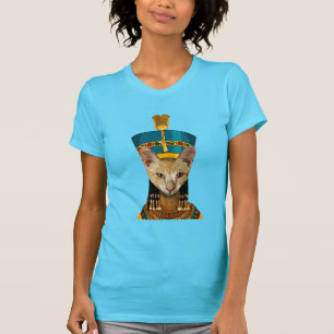 Egyptisk drottning Cat Tee Shirt