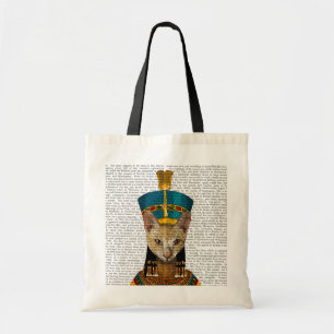 Egyptisk drottning Cat Tygkasse