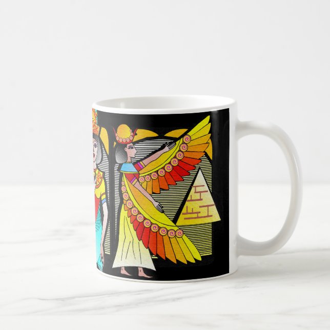 "EGYPTISK DROTTNING KAFFEMUGG (Höger)