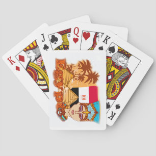 Egyptisk drottningcleopatra klassiker som leker casinokort