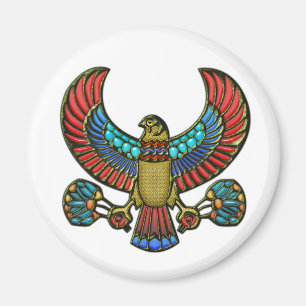 Egyptisk falk magnet