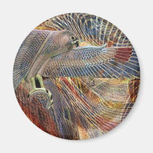 Egyptisk falk magnet