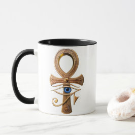 egyptisk farao konst kaffemugg
